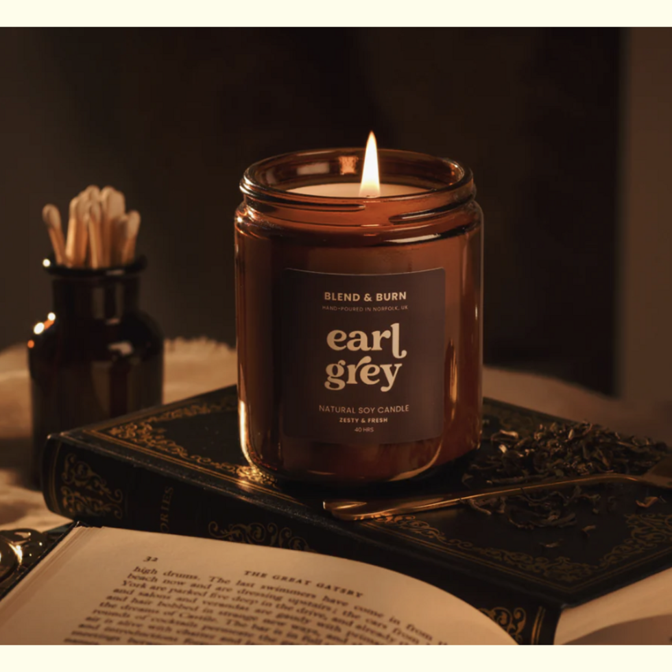 Blend & Burn Candle - Earl Grey