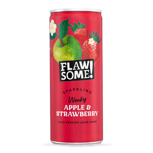 Flawsome - Apple & Strawberry - sparkling 250ml