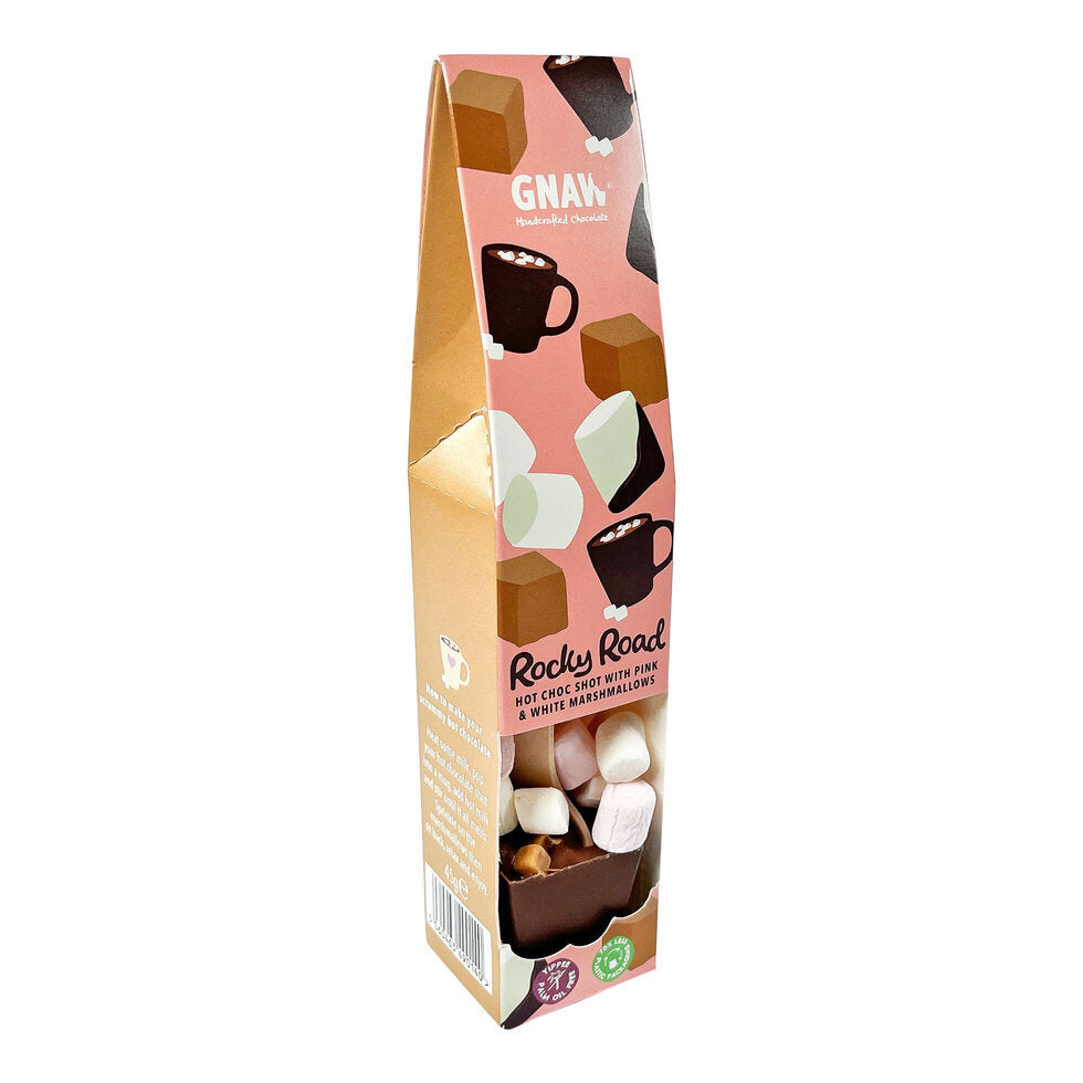 Gnaw Hot Choc Shot Rocky Road - 45g
