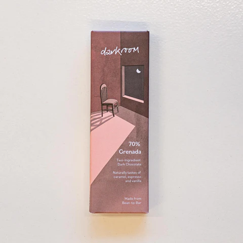 Darkroom - 70% Grenada Chocolate Bar 25g