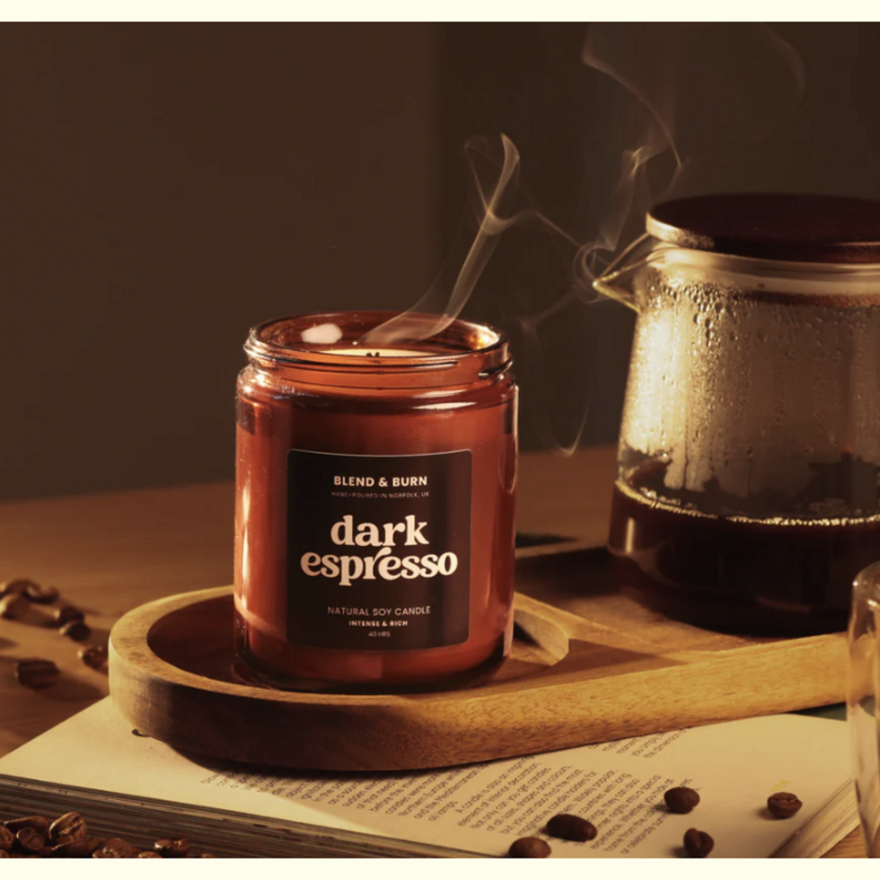 Blend & Burn Candle - Dark Espresso