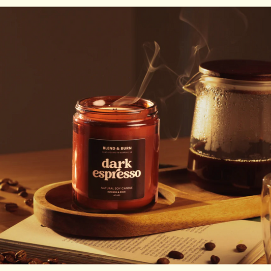 Blend & Burn Candle - Dark Espresso