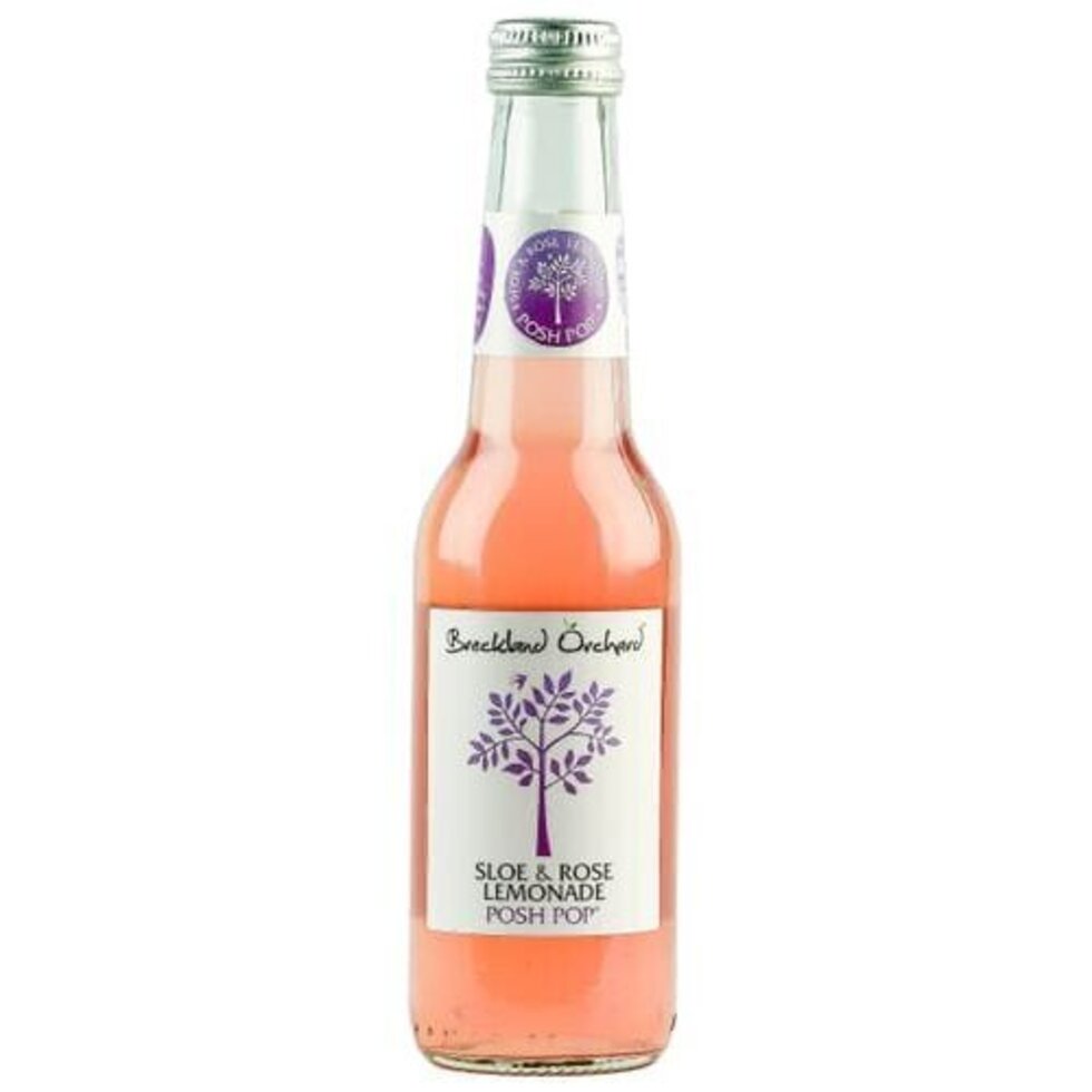 Sloe and Rose Lemonade Posh Pop - 275ml