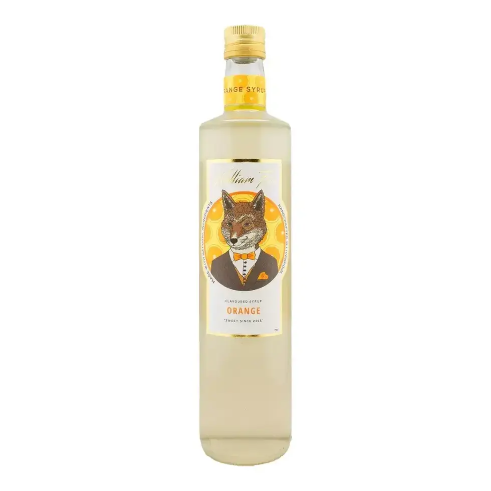 William Fox Syrup - Orange - 750ml
