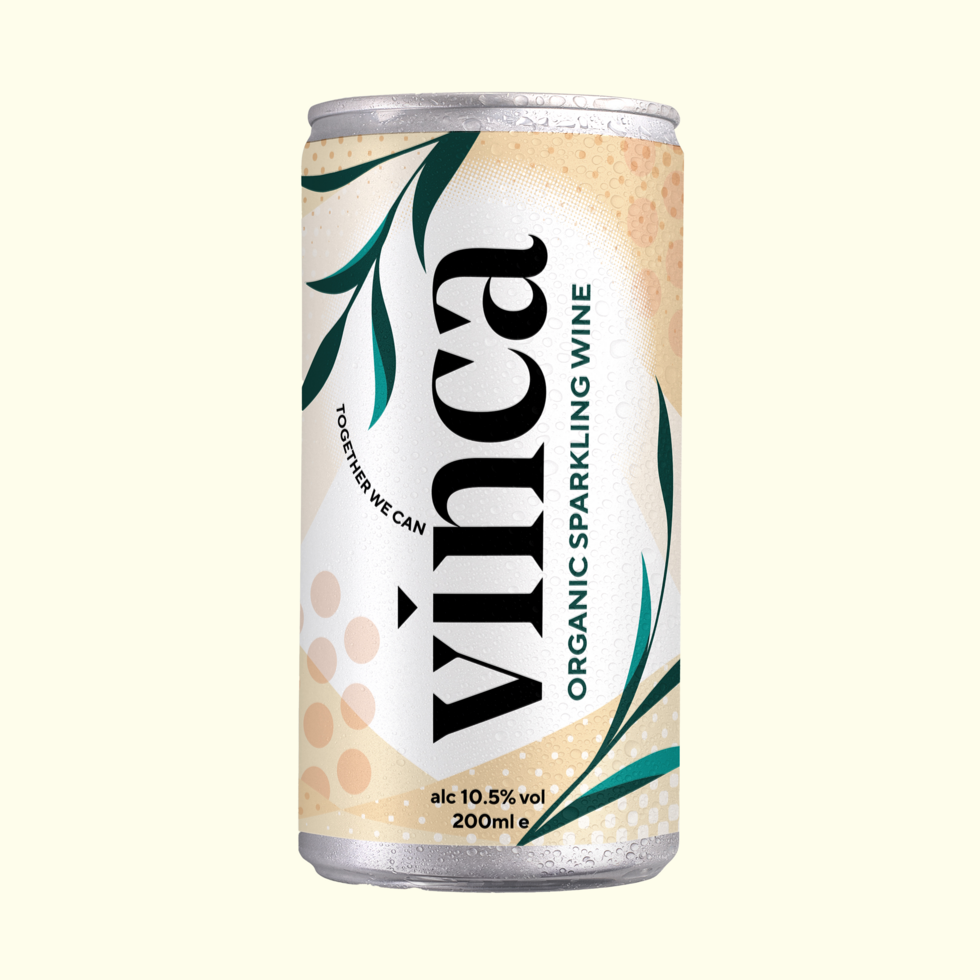 ORGANIC CANNED SPARKLING WINE - 187ml