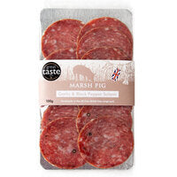 Salami [Sliced] Garlic & Black Pepper - 70g