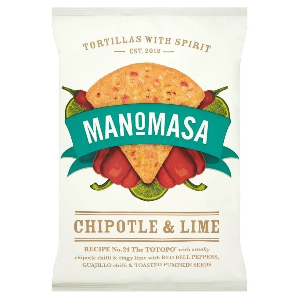 MANOMASA - CHIPOTLE & LIME 160g