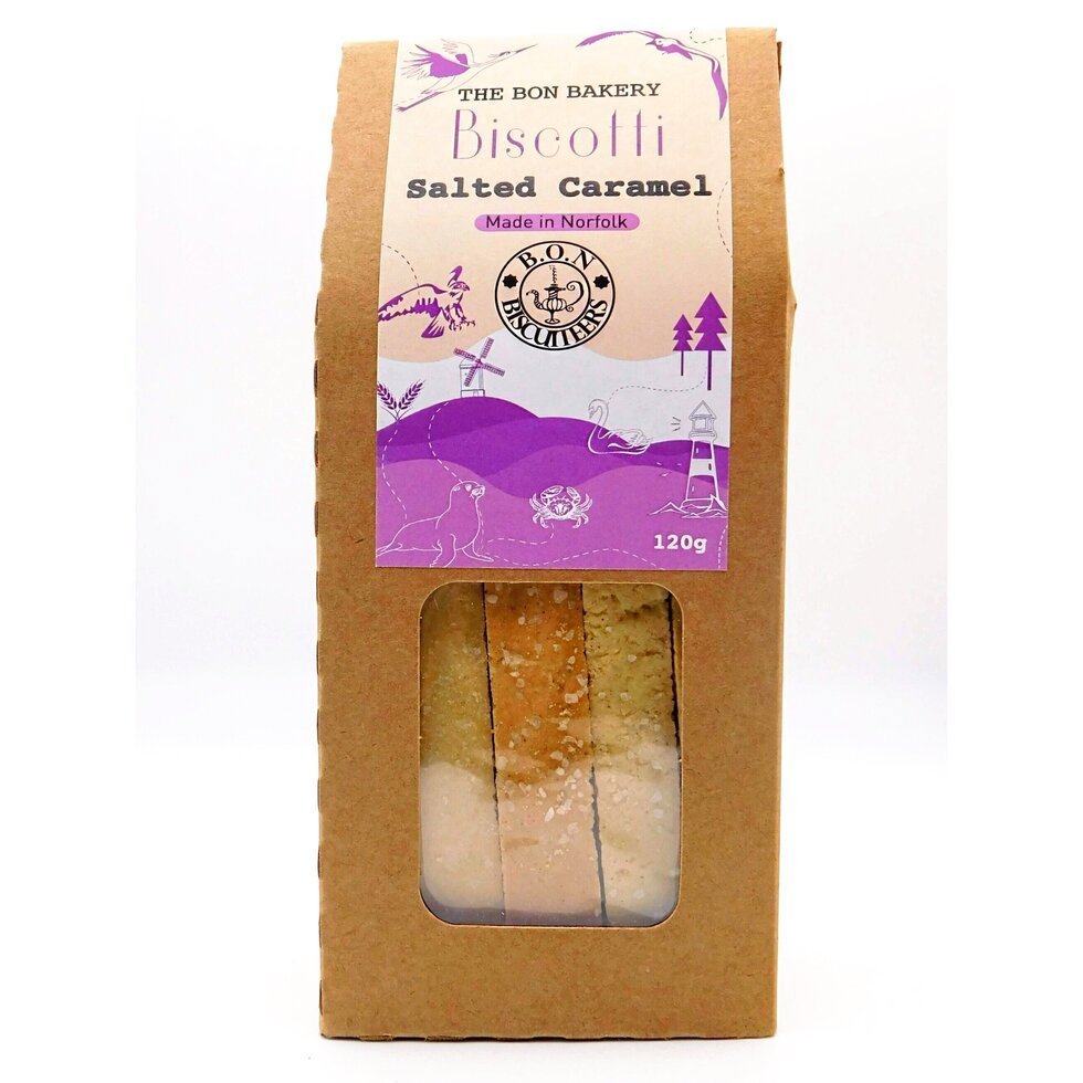 Bon Bakery - Salted Caramel Biscotti 120g