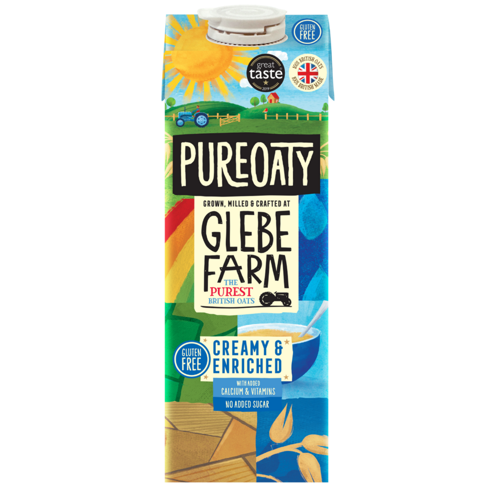 Glebe PureOaty Creamy & Enriched Oat Drink - 1L