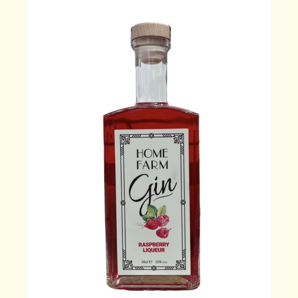Home Farm Gin - Raspberry Liqueur - 50CL
