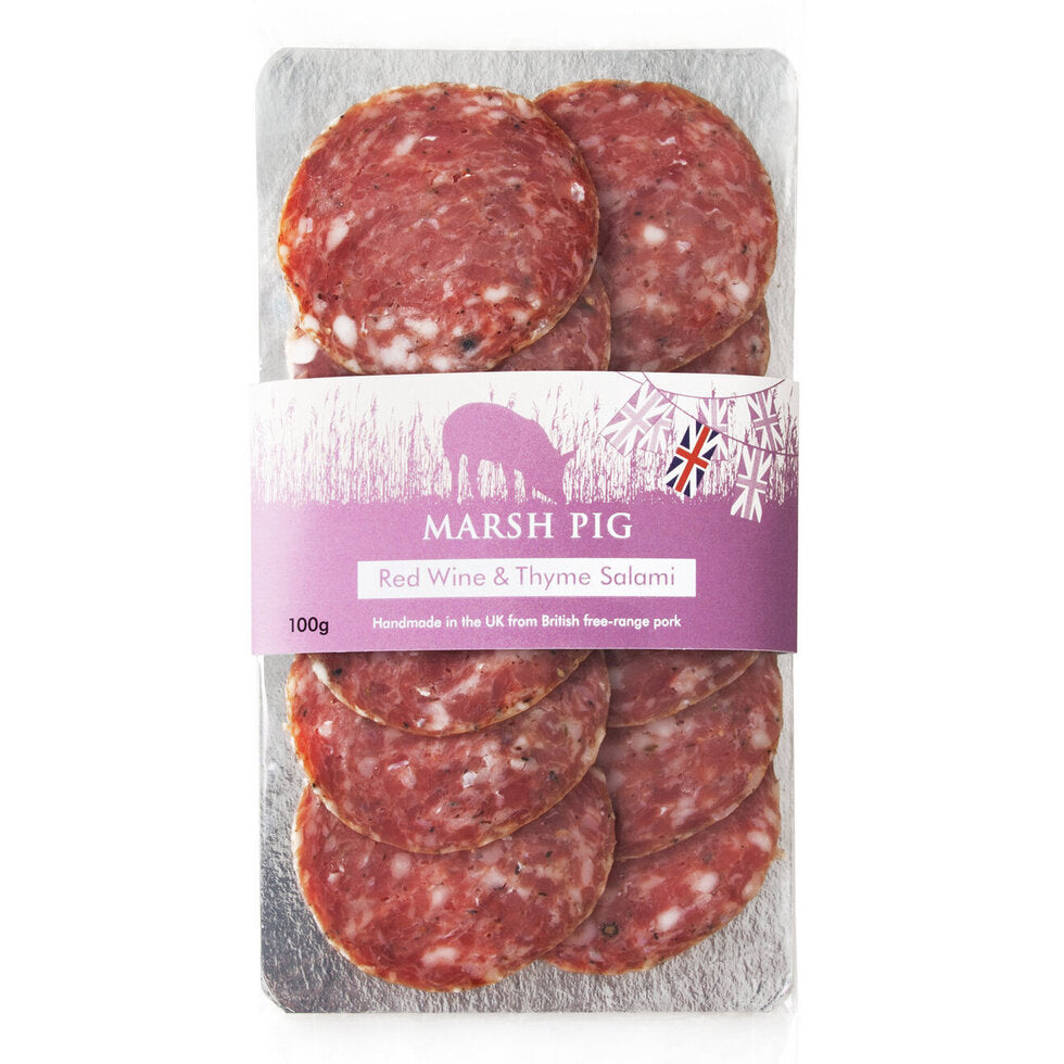 Marsh Pig - Salami [Sliced] Red Wine & Thyme