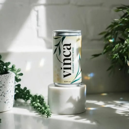 ORGANIC CANNED WHITE WINE - 187ML