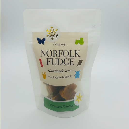 Norfolk Fudge - CHRISTMAS PUDDING 100g