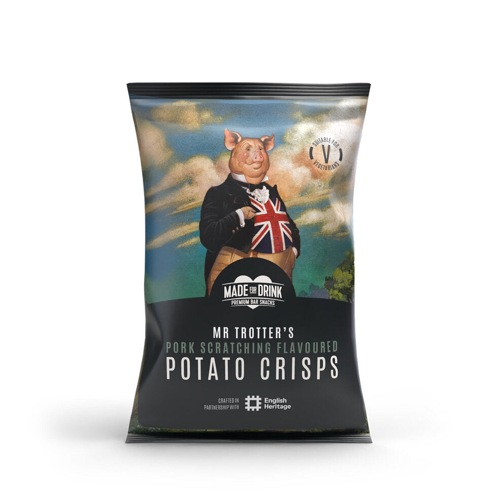 Made for drink - MR TROTTERS Pork Scratching Crisps 40g