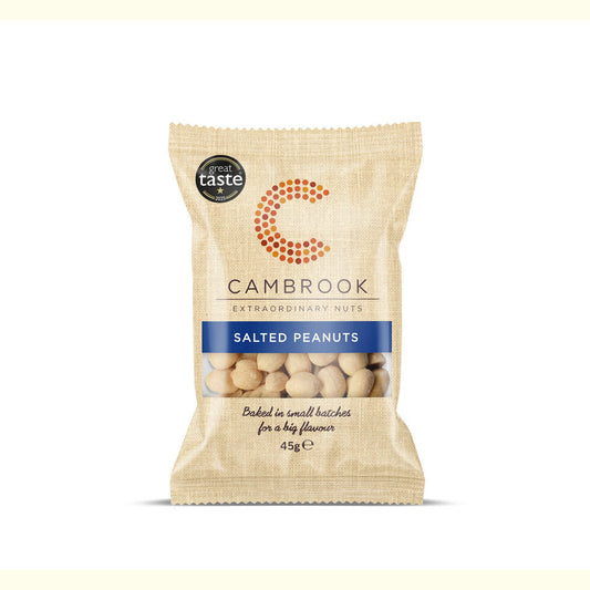 Cambrook - Baked Salted Peanuts 45g
