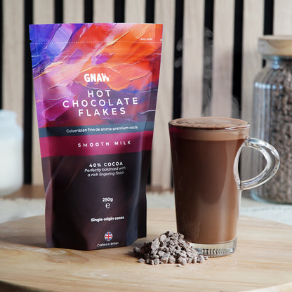 Gnaw - 40% Milk Hot Chocolate Flakes