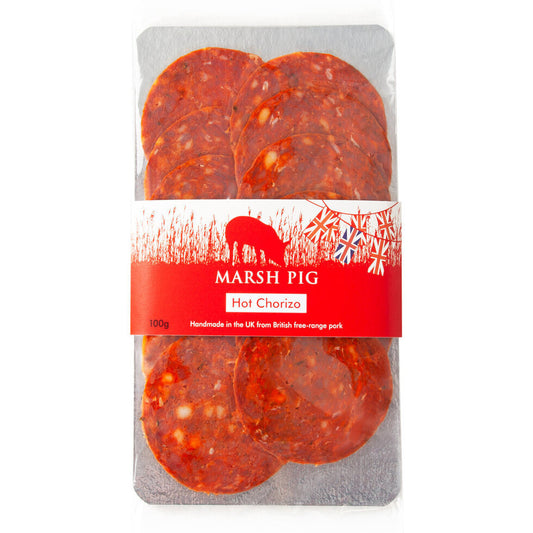 Marsh Pig - Hot Chorizo [Sliced]