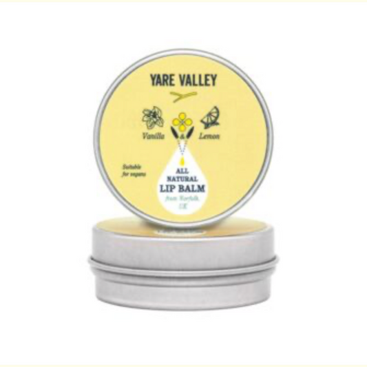 Yare Valley - Vanilla & Lemon Lip Balm POT