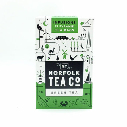 Norfolk Tea Co.- Green Tea (15 Pyramids)