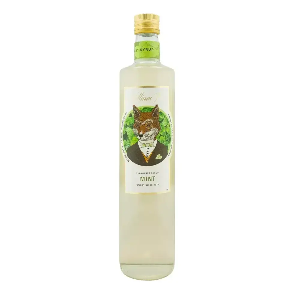 William Fox Syrup - Mint - 750ml – Crush Foods