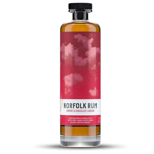 Norfolk Rum - Cherry & Choc Rum Liqueur (25%) - 500ML