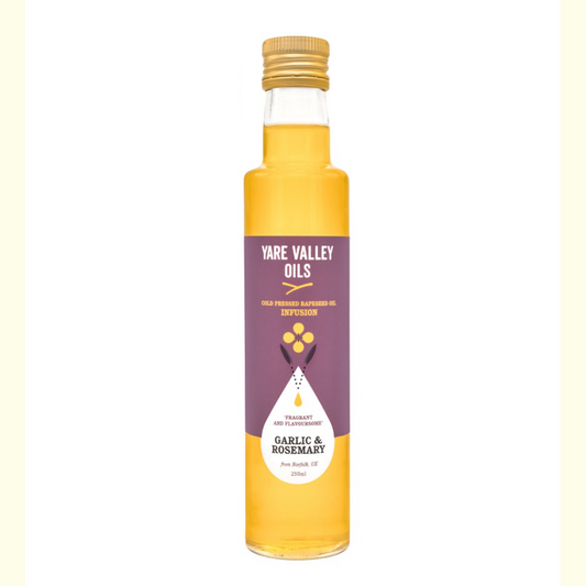Yare Valley - Garlic and Rosemary Oil - 250ml