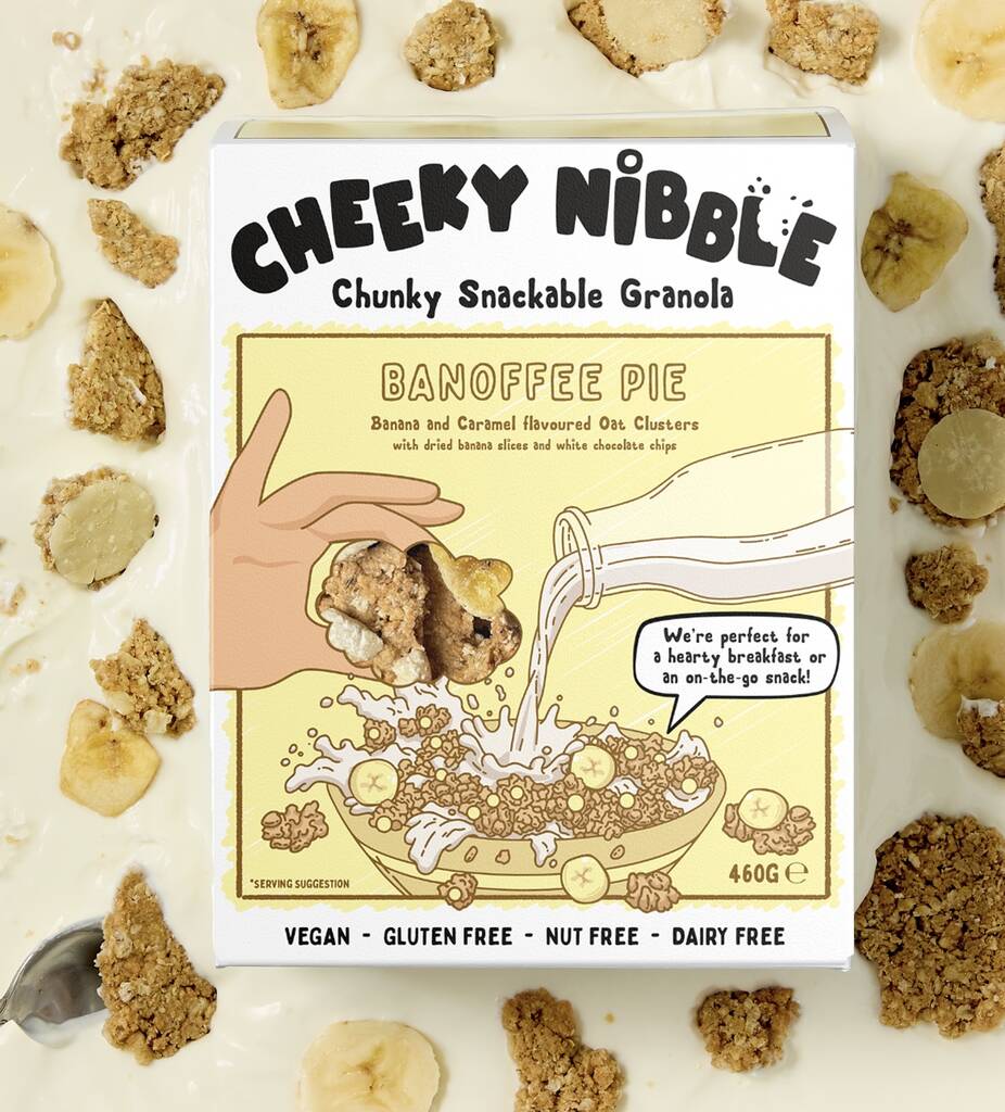 Cheeky Nibble - Banoffee Pie Granola - 460g