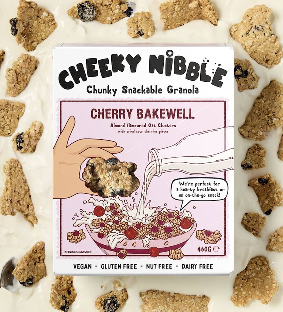 Cheeky Nibble - Cherry Bakewell Granola - 460g