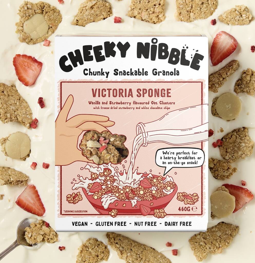 Cheeky Nibble - Victoria Sponge Granola - 460g