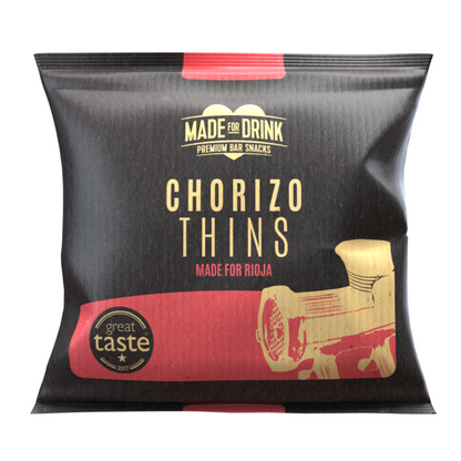 Made For Drink - Chorizo Thins - 30g