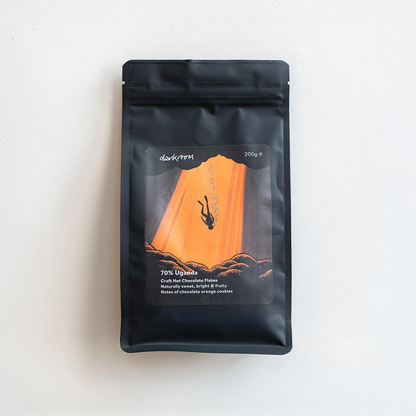Darkroom - 70% Uganda Hot Chocolate Flakes 200g