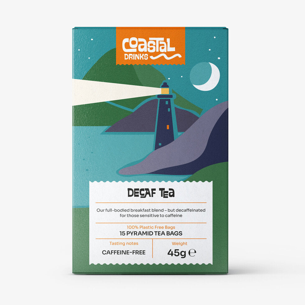 Coastal Drinks - Decaf Tea (15 Pyramids)