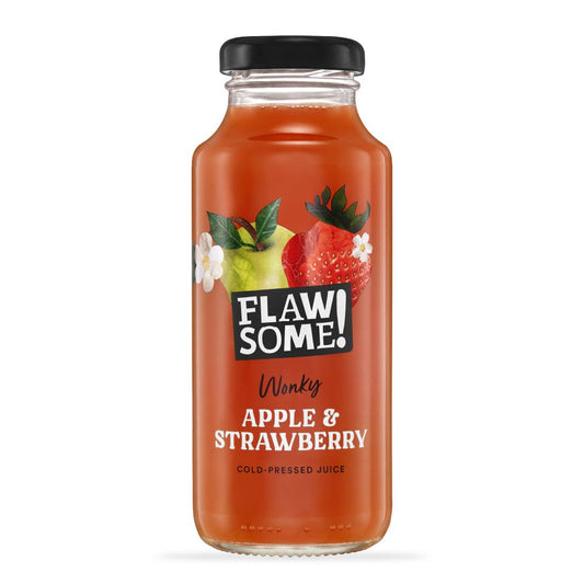 Flawsome - Apple & Strawberry - Bottle 250ml