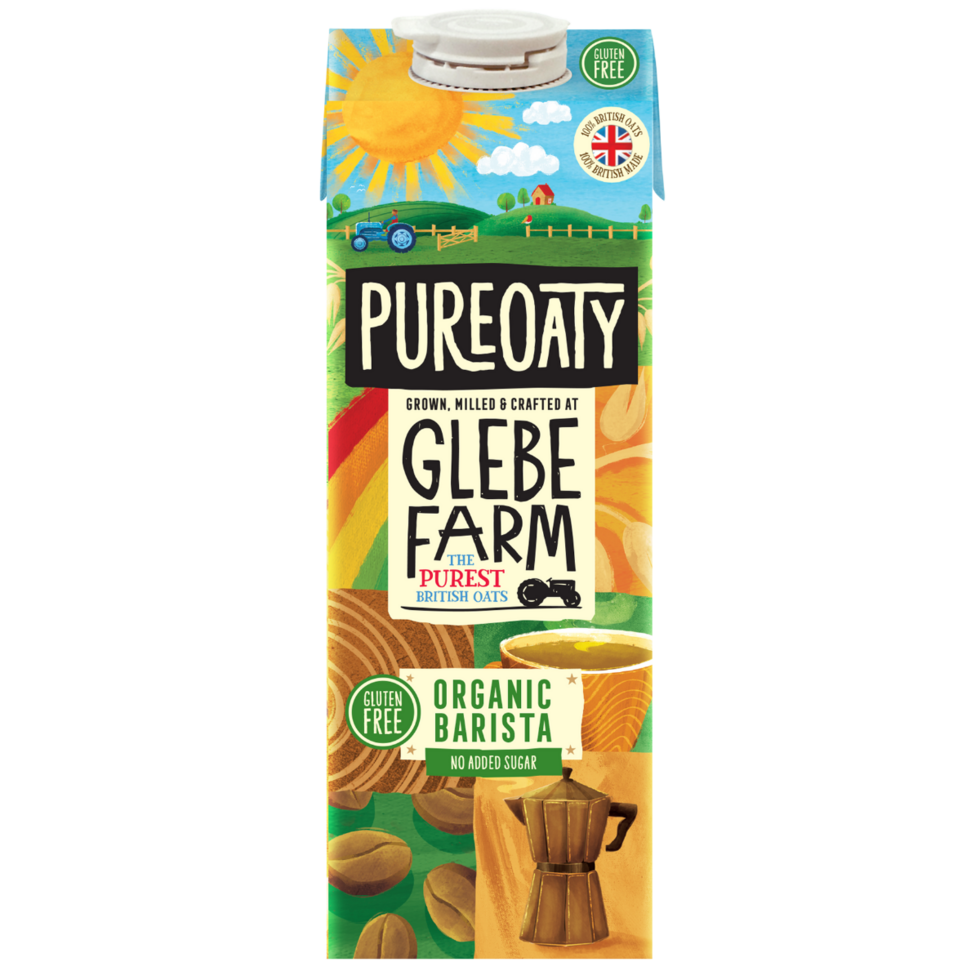 Glebe Farm PureOaty Barista Oat Drink - 1L