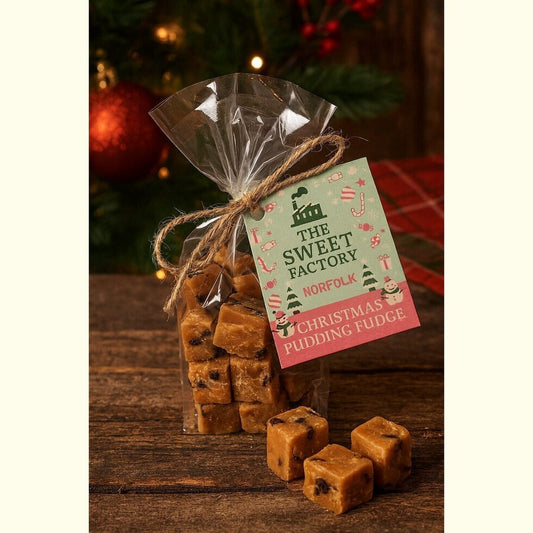 The Sweet Factory - Christmas Pudding Fudge 100g