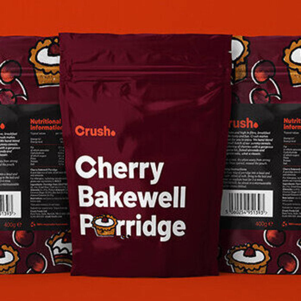 Crush Cherry Bakewell Porridge - 400g
