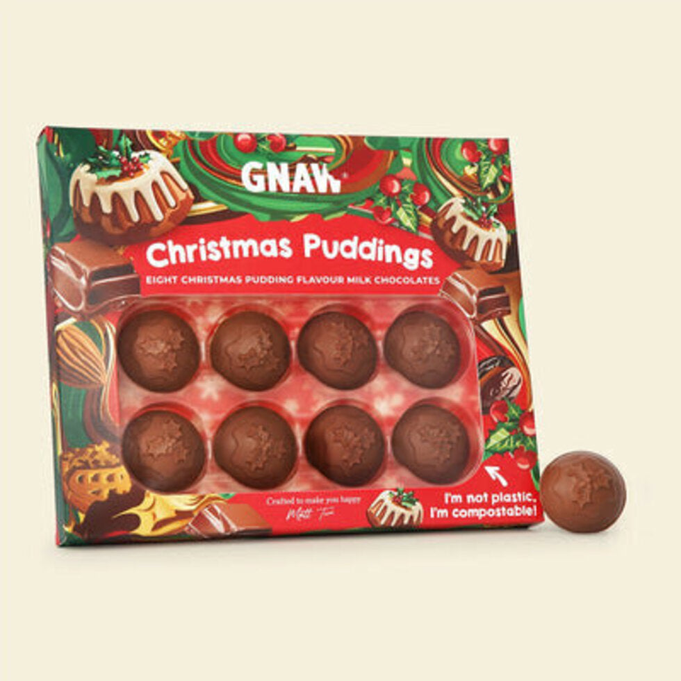 GNAW - Mini Christmas Puddings Christmas Gift Set