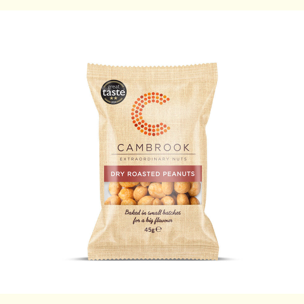 Cambrook - Dry Roasted Peanuts 45g