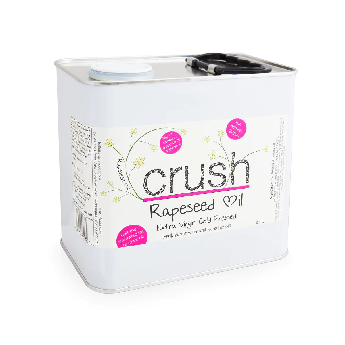 Crush Cold Pressed Rapeseed Oil