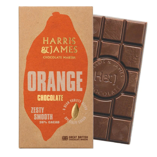 Harris & James - Orange Milk Chocolate Bar (60%)