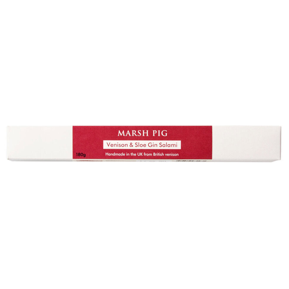 Marsh Pig - Venison & Sloe Gin Salami [Whole]