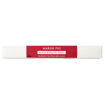 Marsh Pig - Venison & Sloe Gin Salami [Whole]