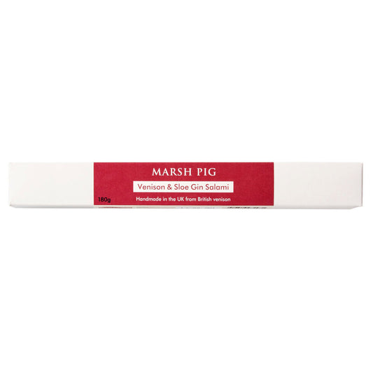 Marsh Pig - Venison & Sloe Gin Salami [Whole]