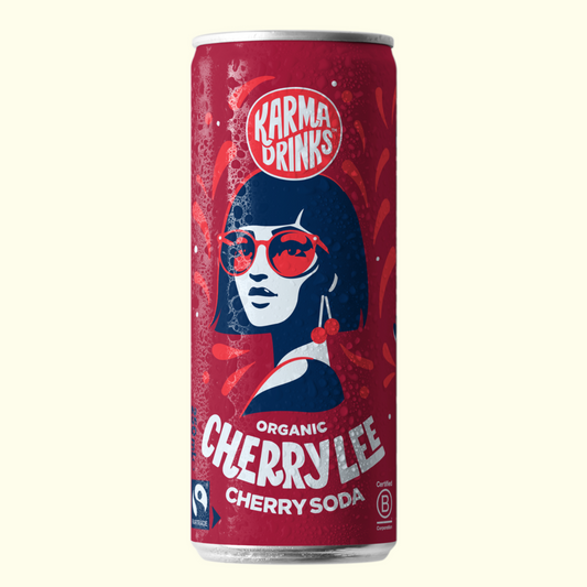Karma Drinks - CHERRY LEE SODA CANS