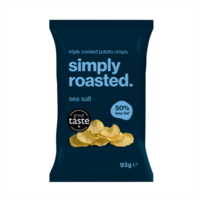 Simply Roasted Sea Salt Crisps - 93g