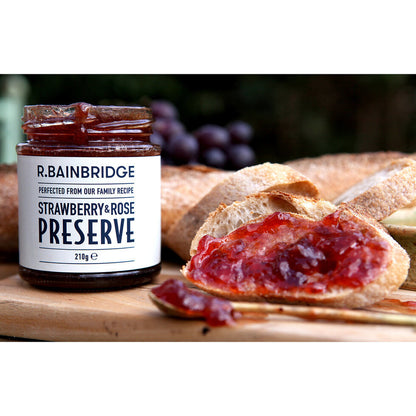 R. Bainbridge - Strawberry & Rose Preserve 210g