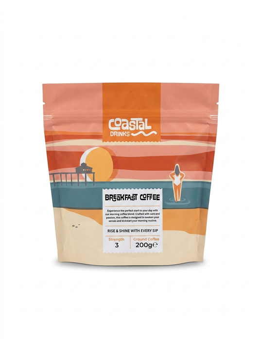 Coastal Drinks - Breakfast Coffee  Ground 200g