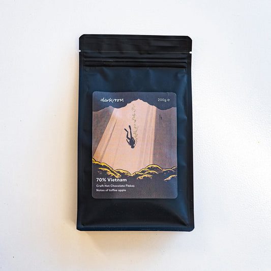 Darkroom -  70% Vietnam - Drinking Chocolate flakes 200g