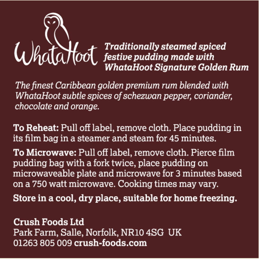 Norfolk Christmas Pudding CrushxWhat-a-Hoot