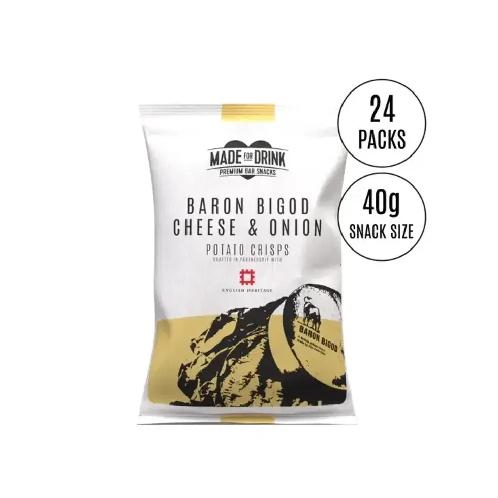 Made For Drink - Baron Bigod Cheese & Onion 40g